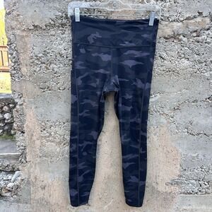 Athleta Ultimate Stash Pocket Camo 7/8 Tight Leggings Gray Camouflage Womens S